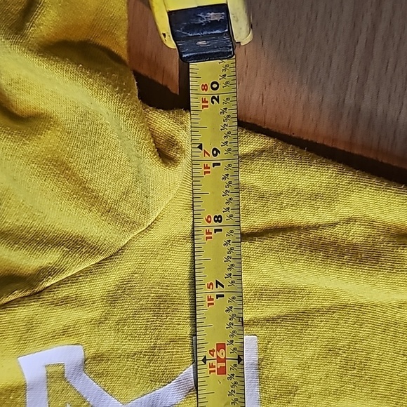 Med Bright Yellow Pink hoodie Victoria's secret - Picture 7 of 12